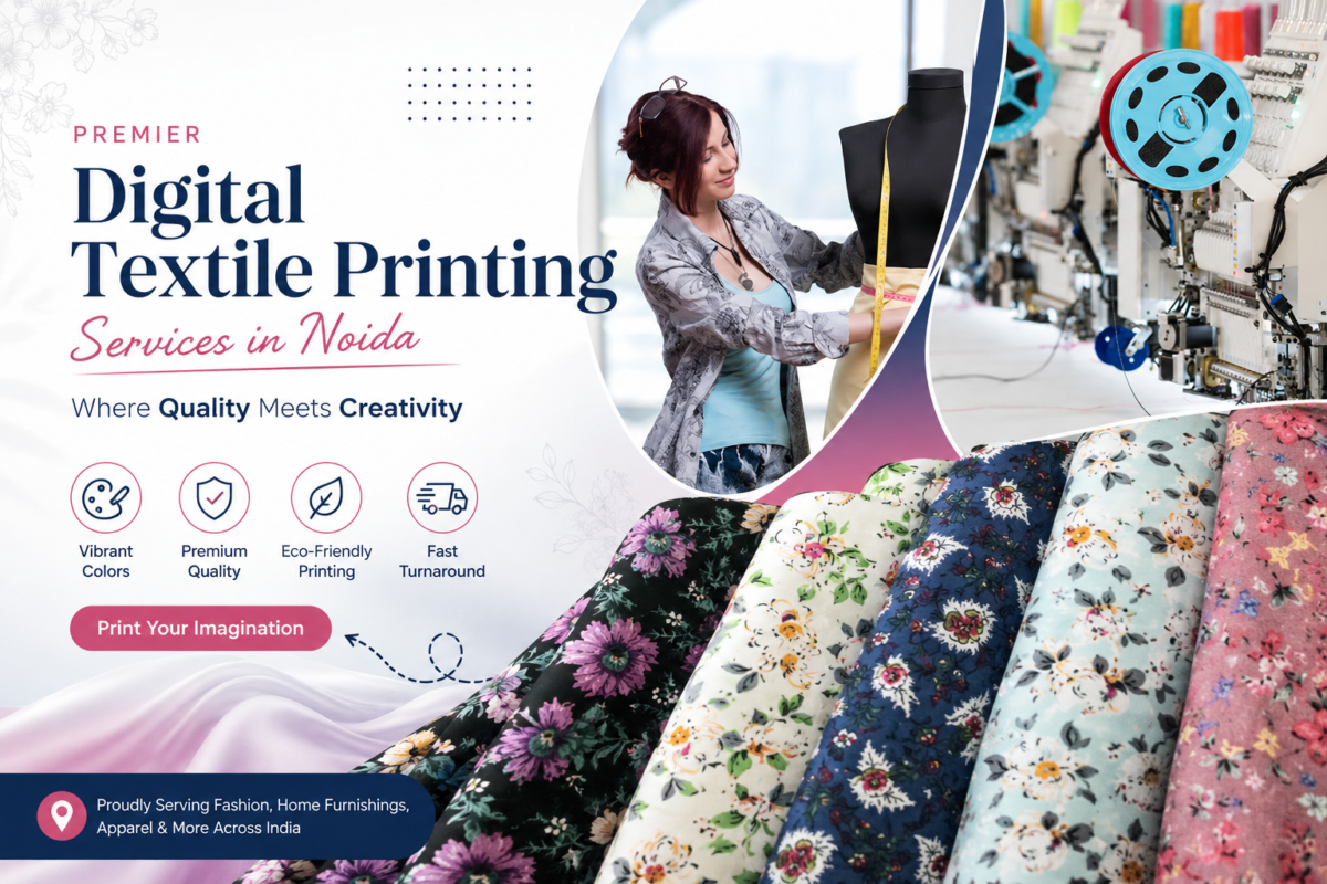 Premier Digital Textile Printing Services in Noida — Where Quality Meets Creativity