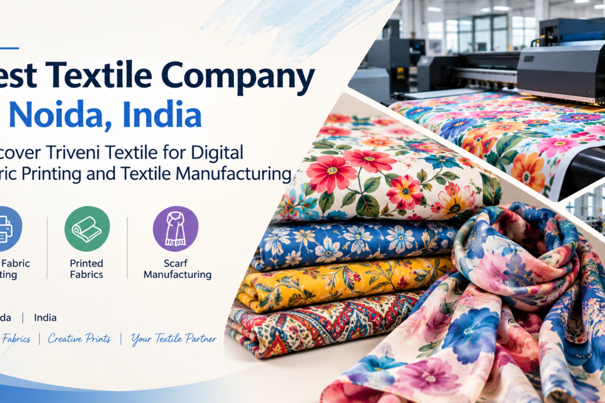 Best Textile Company in Noida, India: Discover Triveni Textile for Digital Fabric Printing and Textile Manufacturing