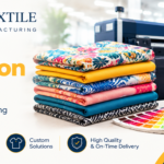 Digital print fabric on cotton and wool by Triveni Textile